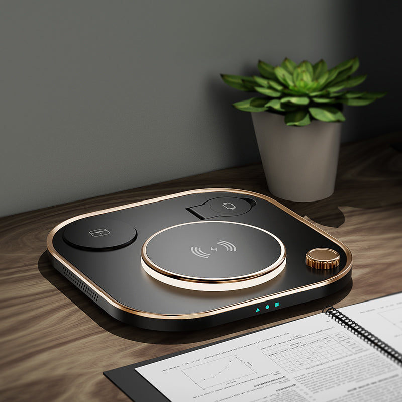 4 in 1 wireless charger with desk lamp X3