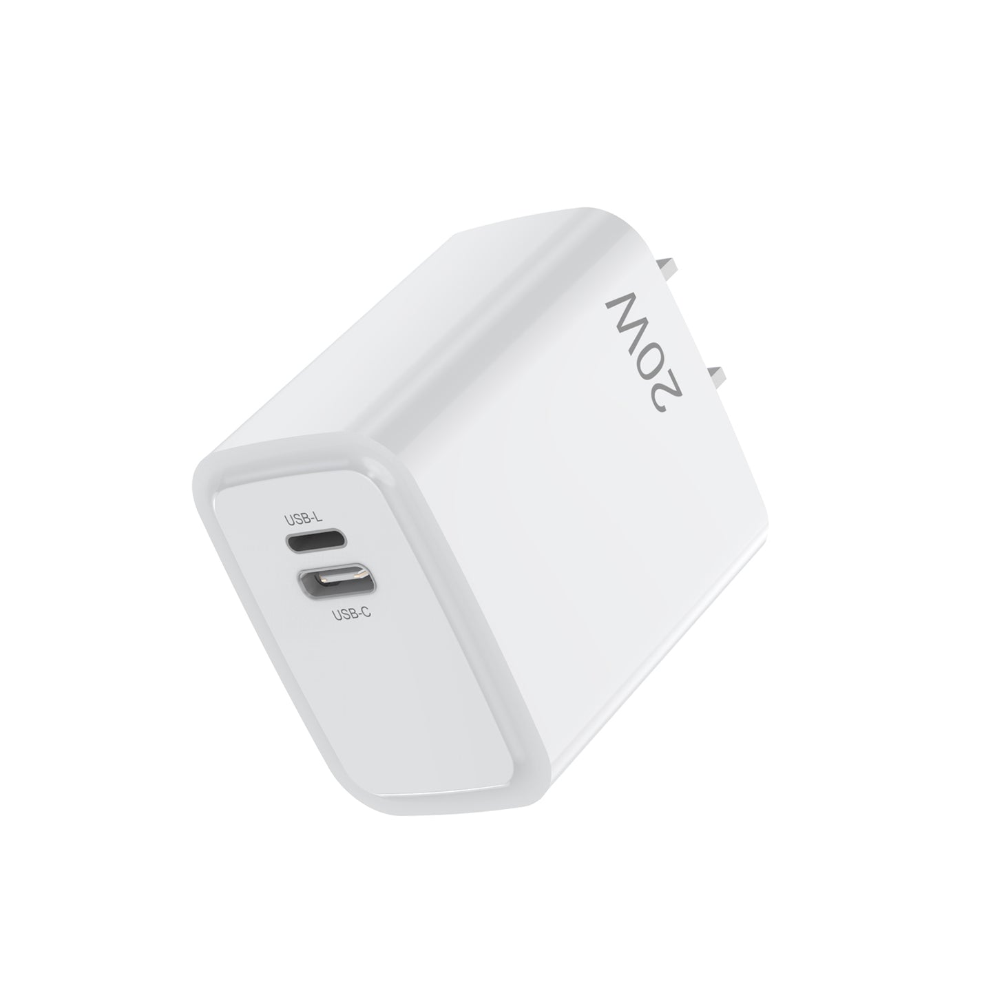 PD20W PD Quick Charge 20W charger US adapter Suitable for Apple Huawei mobile phone reversible compatible charging plug