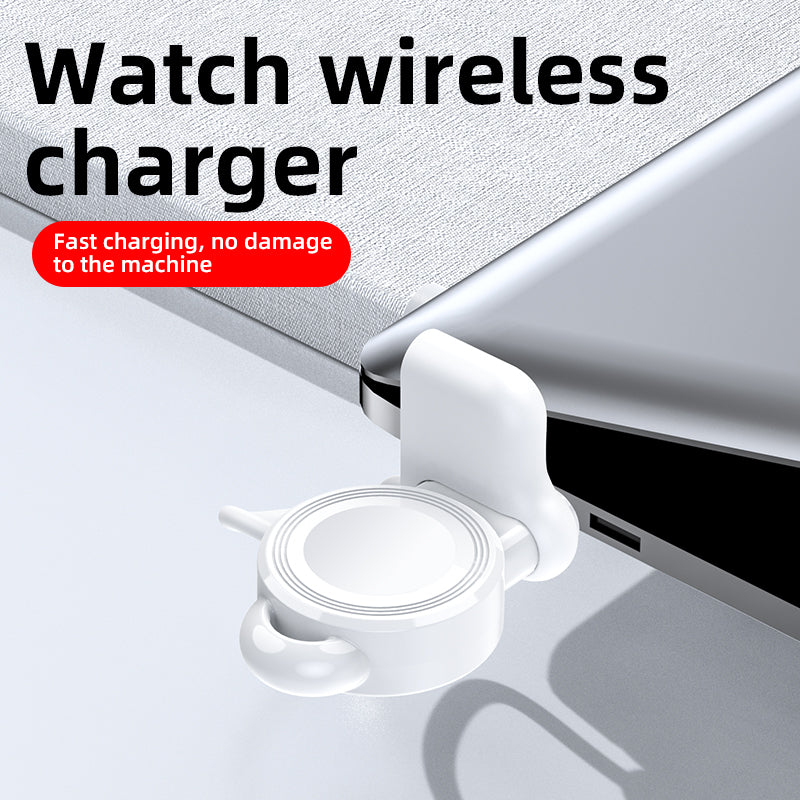 Pocket magnetic usb wireless watch charger for iwatch SE 765432 983