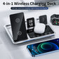 2023 trending products three in one electric lift multifunctional 4 in 1 wireless charger R11