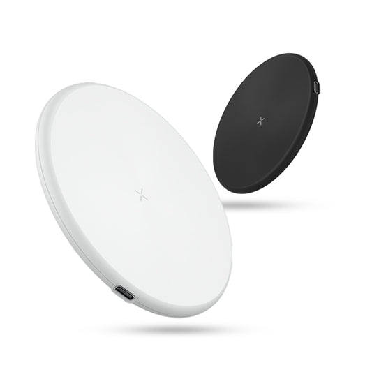 15W QI  wireless fast chargeing round pad 52C