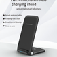 Foldable 15W 2 in 1 wireless charger 75A