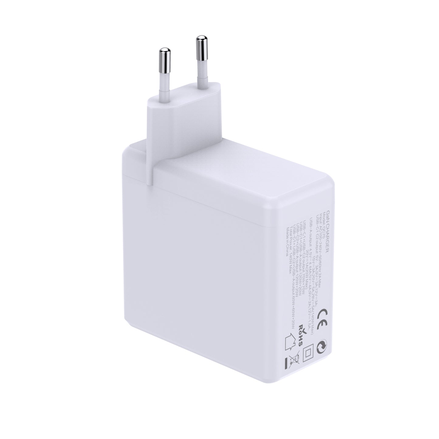 140W usb-c power adapter 140W gan charger for MacBook Pro charger for Apple 140W wall charger