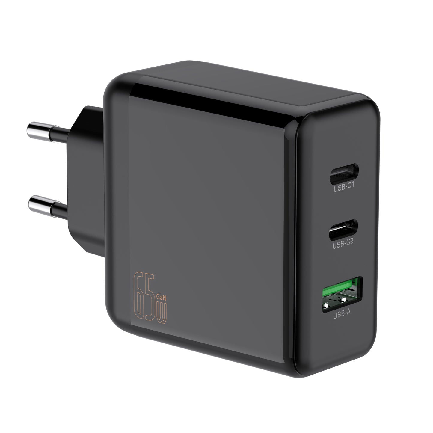 PD65W+QC3.0 60W wall charger 2C+A 3 ports phone charger for MacBook pro charger usb-c