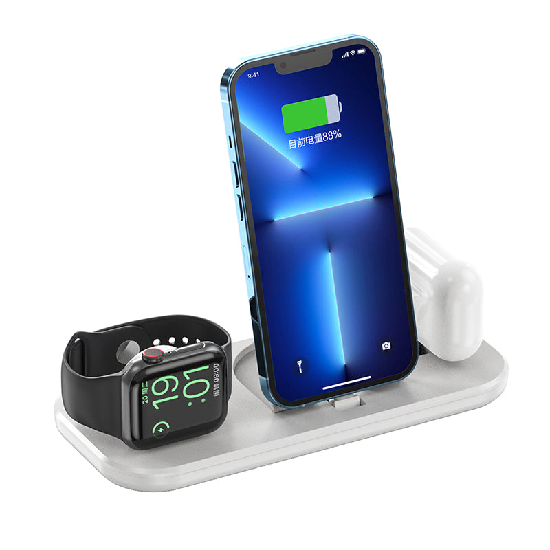 Fast 3 in 1 Wireless Charger doce base for iPhone A32